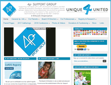 Tablet Screenshot of 4p-supportgroup.org